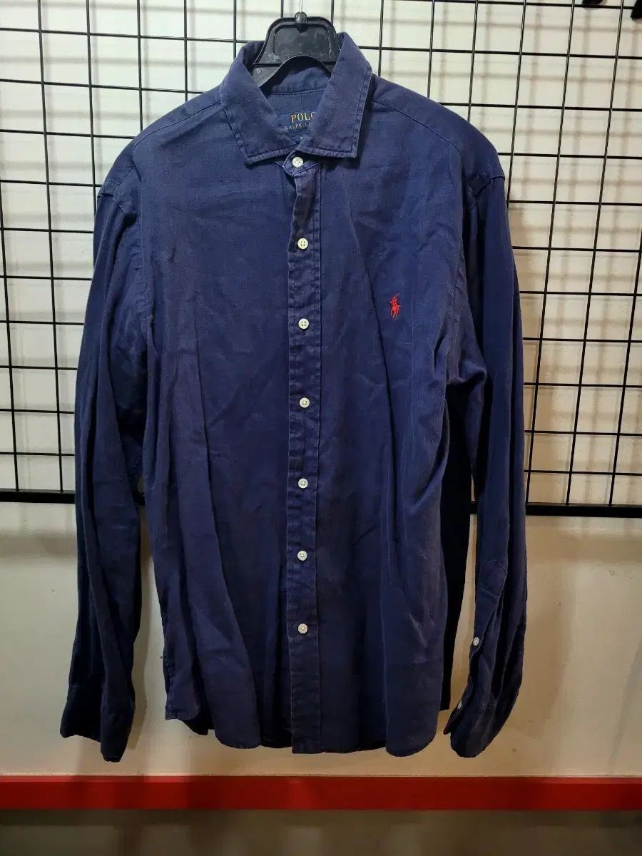 正規品 POLO RALPH LAUREN メンズ リネン シャツ