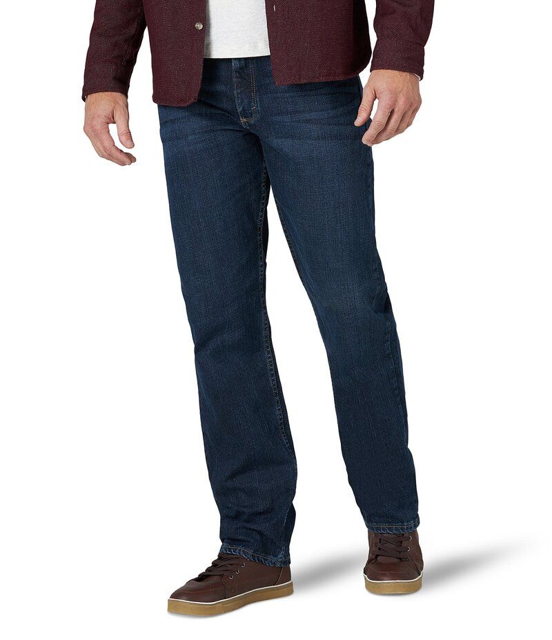 ラングラー メンズ ボトムス デニムパンツ リラックスフィット ストレート デニム ジーンズ WranglerR Relaxed Fit Straight Leg Denim Jeans Blacke