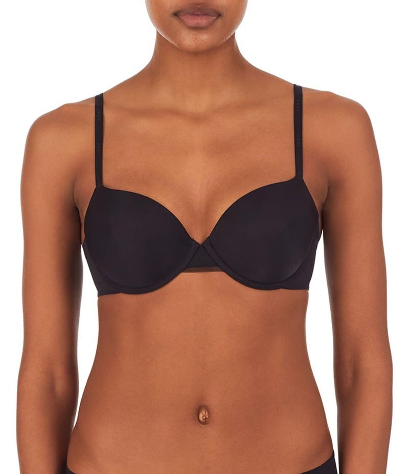 ダナキャラン レディース アンダーウェア ブラジャー Tシャツ DKNY by Donna Karan Litewear Spacer TShirt Bra DKNY Black ブラック