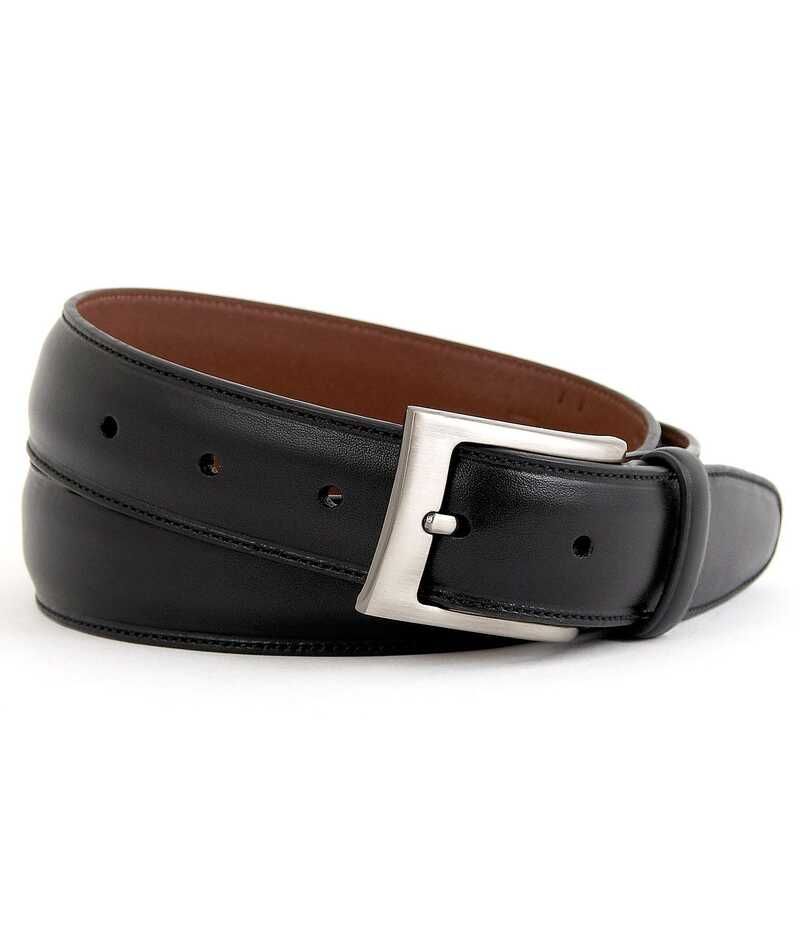 ラウンドトゥリーアンドヨーク メンズ アクセサリー ベルト Roundtree Yorke Oiled Dress Belt Black ブラック
