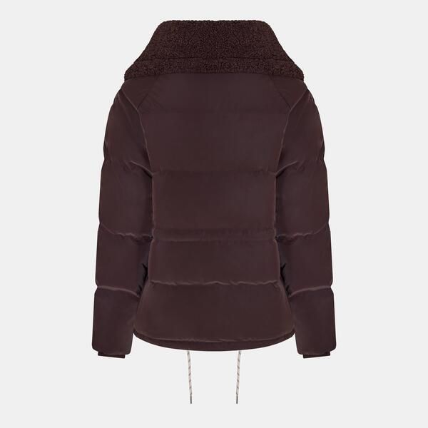 バーレイ レディース アウター ジャケット・ブルゾン ダウン Varley Womens Roseville Duck Down Long Sleeve Down Jacket Coffee Bean