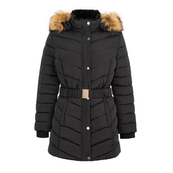 ファイヤートラップ レディース アウター ジャケット・ブルゾン Firetrap BeltBubble Ld51 Black ブラック