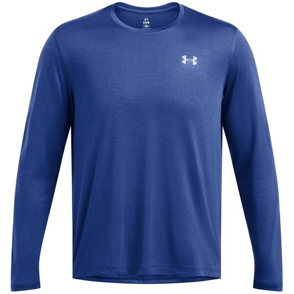 アンダーアーマー メンズ トップス シャツ Under Armour LAUNCH LONGSLEEVE Tech Blue ブルー