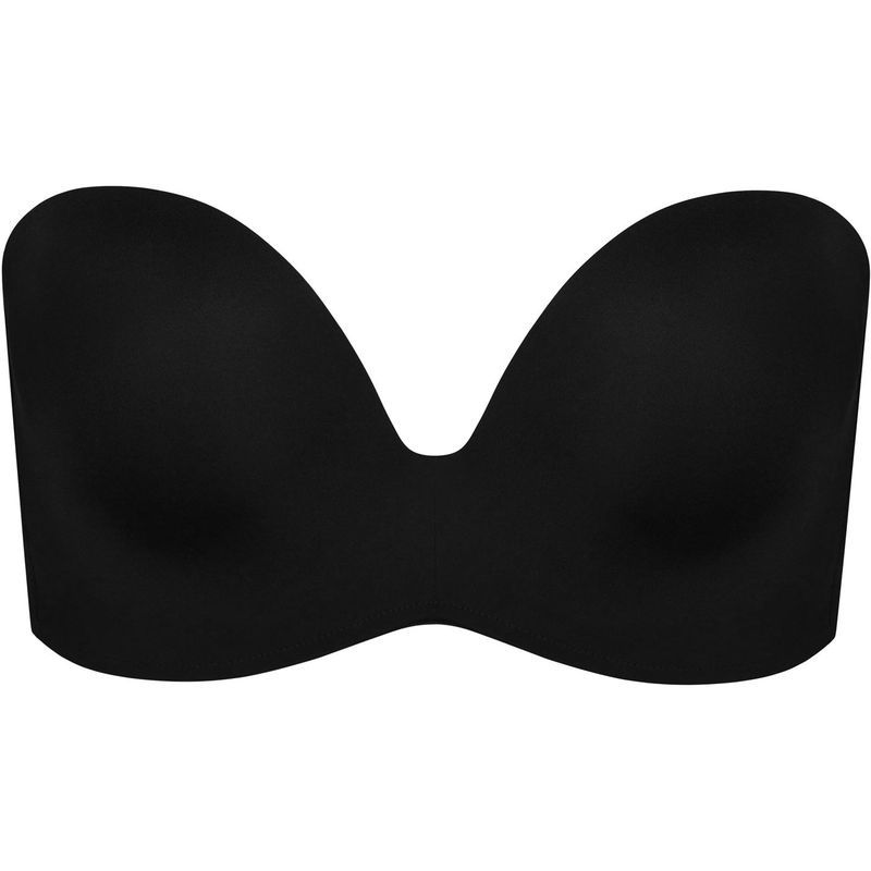 ワンダーブラ レディース アンダーウェア ブラジャー ストラップレス Wonderbra Ultimate strapless bra Black ブラック
