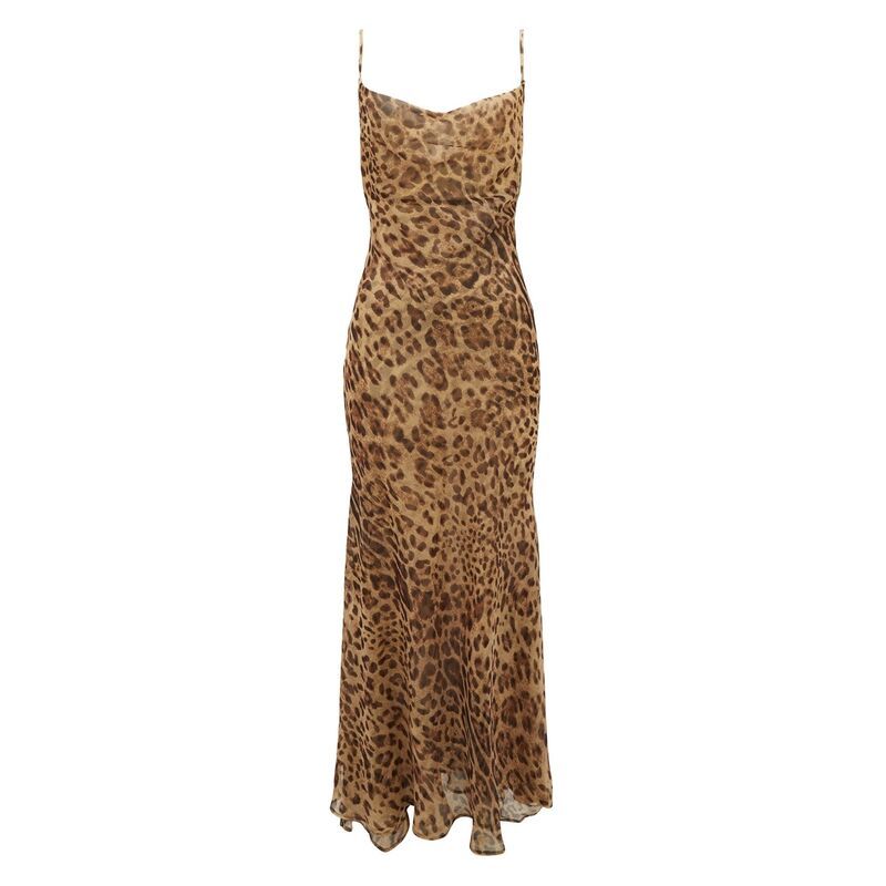 バードット レディース トップス ワンピース Bardot BD Monroe Leo Dr Ld52 B Leopard アニマル