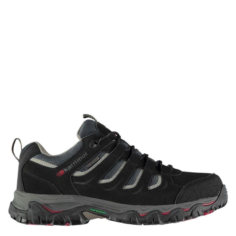 カリマー メンズ シューズ スニーカー Karrimor Mount Low Mens Walking Shoes Black ブラック