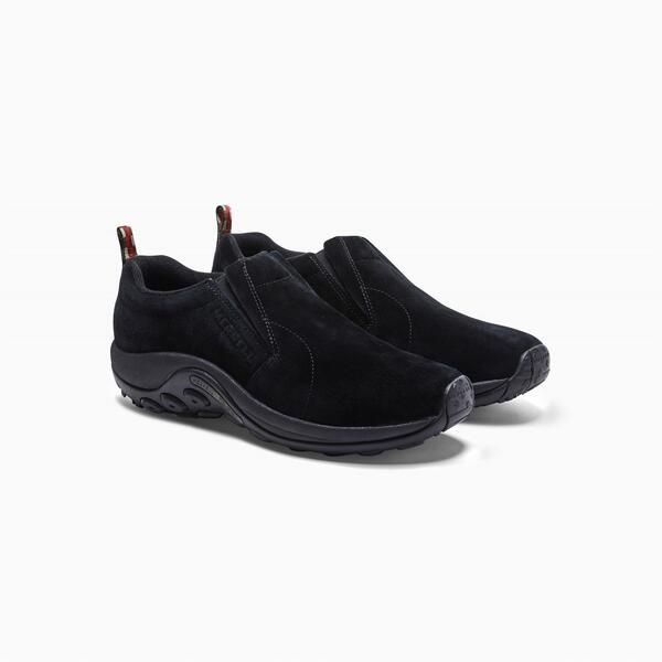 メレル メンズ シューズ ブーツ・レインブーツ Merrell Mens Jungle Moc NonWaterproof Hiking Shoes Midnight