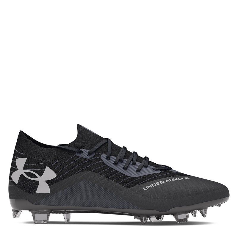 アンダーアーマー メンズ シューズ スニーカー ブーツ Under Armour Armour Shadow Elite 2 Firm Ground Football Boots BlackGrey