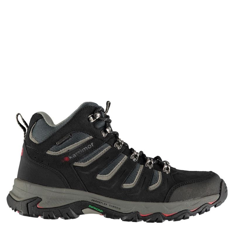 カリマー メンズ シューズ ブーツ・レインブーツ Karrimor Mount Mid Mens Walking Boots Black ブラック