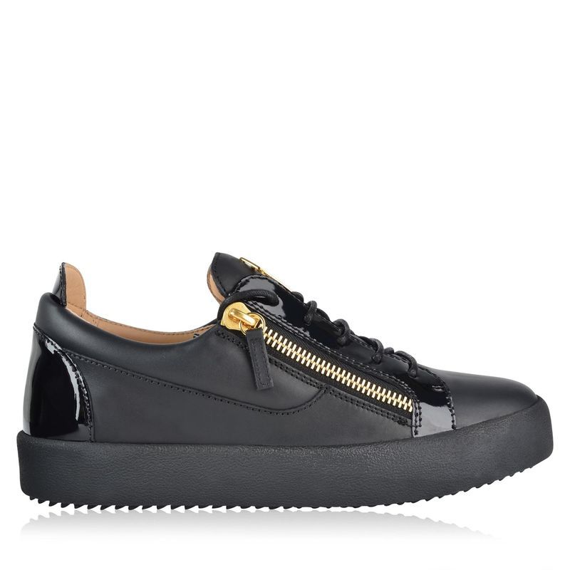 ジュゼッペザノッティ メンズ シューズ スニーカー GIUSEPPE ZANOTTI May Patent Trainers Black ブラック