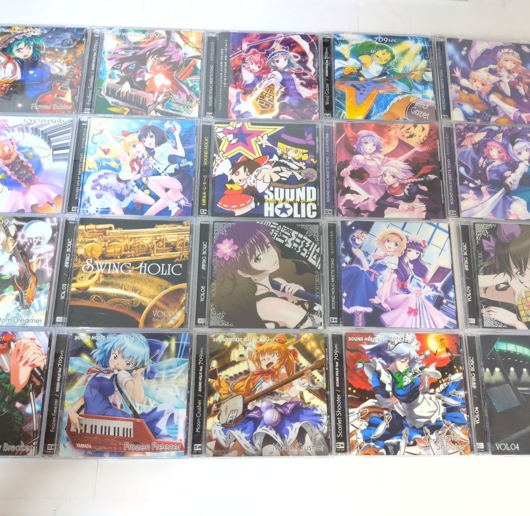 SOUND HOLIC サンホリ 東方 同人 音楽 CD 20枚 swing 6/9
