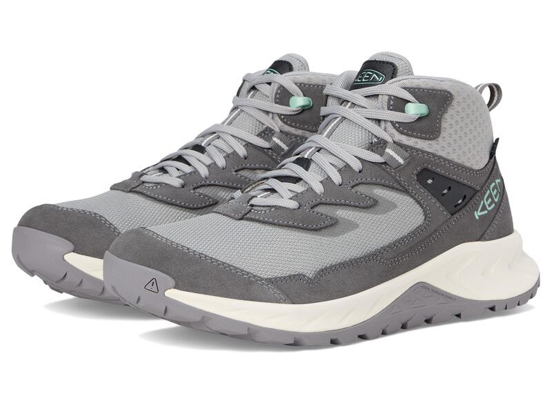 キーン レディース シューズ ブーツ・レインブーツ KEEN Hightrail Mid Waterproof AlloyLichen