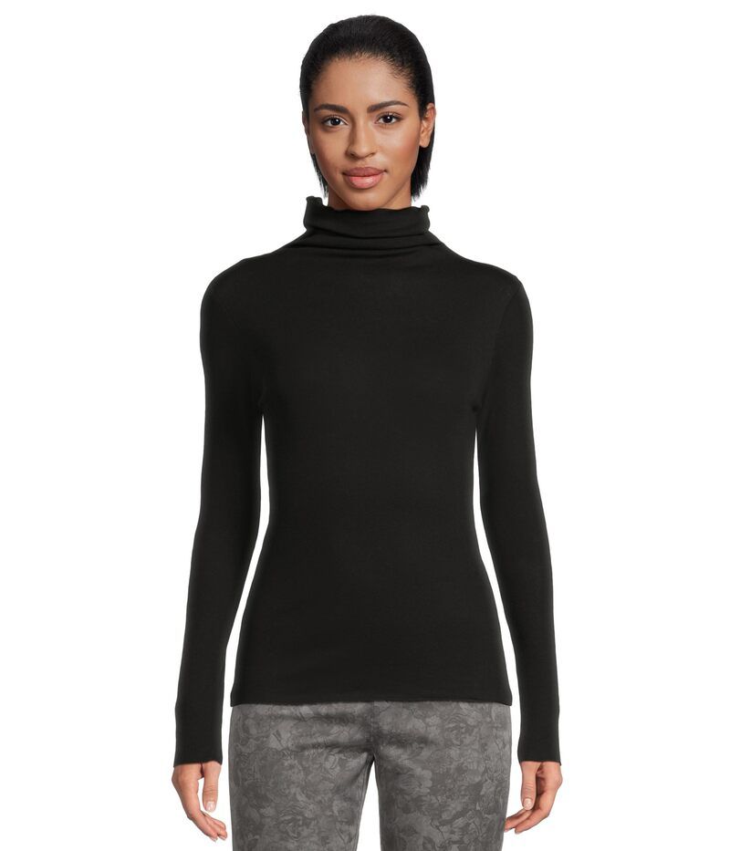 エリオットローレン レディース トップス シャツ タートルネック ニット Elliott Lauren Layering Long Sleeve Turtle Necknitop Black ブラック