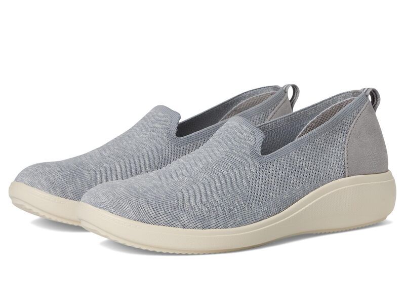 ライフストライド レディース シューズ スニーカー LifeStride Boulevard SlipOn Shoes Oyster GreyUltimate Grey グレー