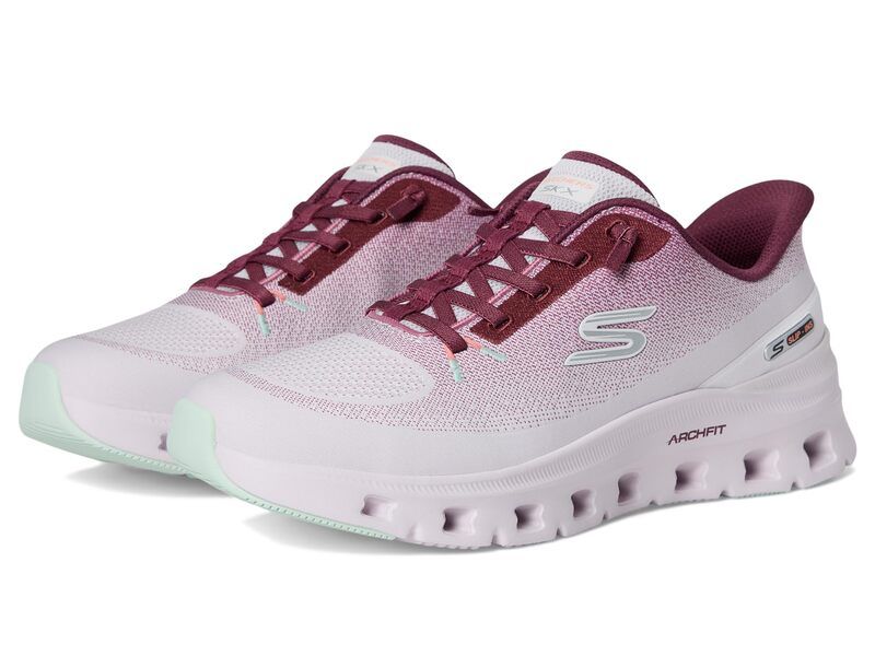 スケッチャーズ レディース シューズ スニーカー SKECHERS Arch Fit GlideStepro Hands Free Slipins Lavender Multi ラベンダー