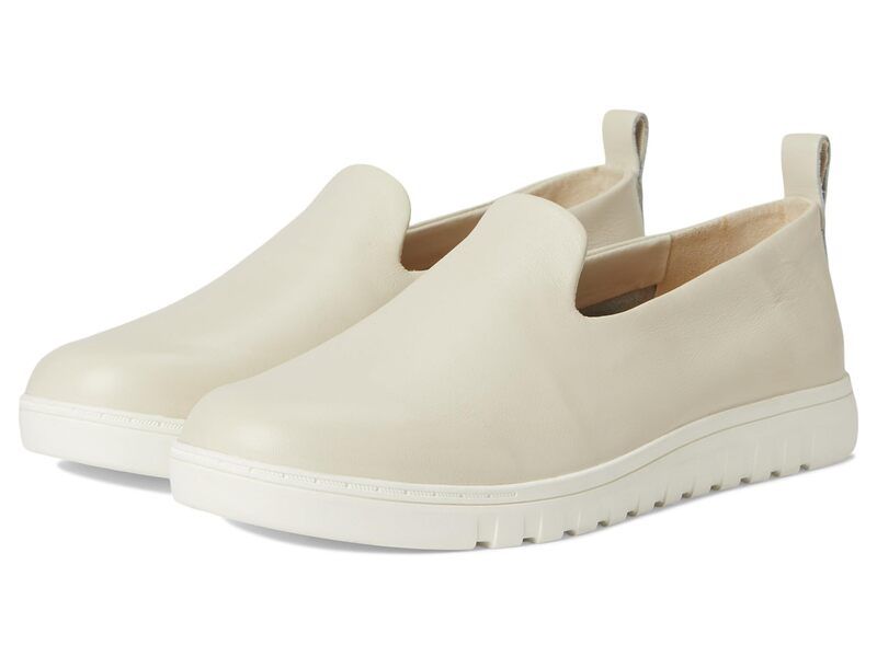 バイオニック レディース シューズ スリッポン・ローファー VIONIC Uptown Willa Cream Leather クリーム