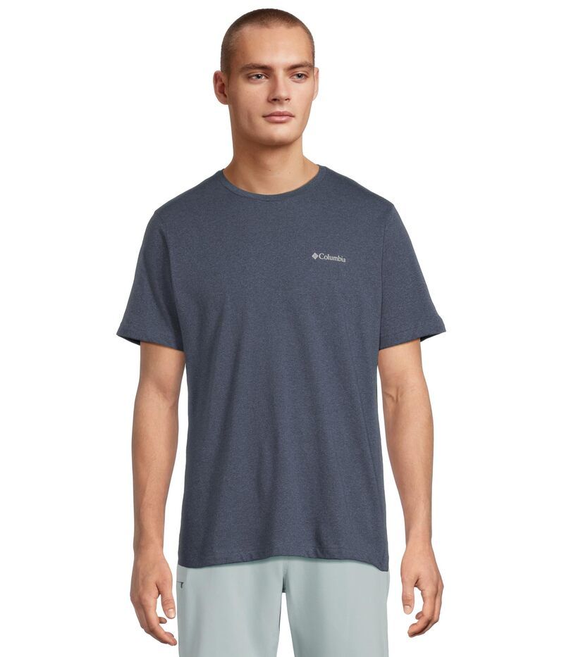 コロンビア メンズ トップス シャツ Columbia Thistletown Hillshort Sleeve Dark Mountain H