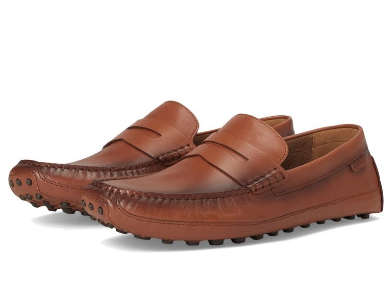 コールハーン メンズ シューズ スリッポン・ローファー Cole Haan Hall Grand Penny Driving Loafers British TanJav タン