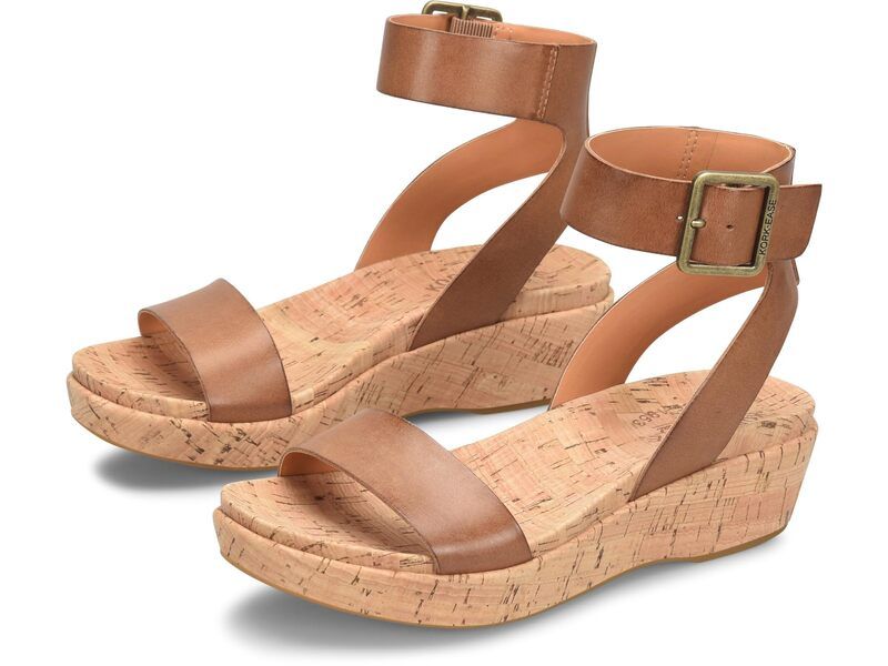 コークイーズ レディース シューズ サンダル KorkEase Mullica Brown ブラウン