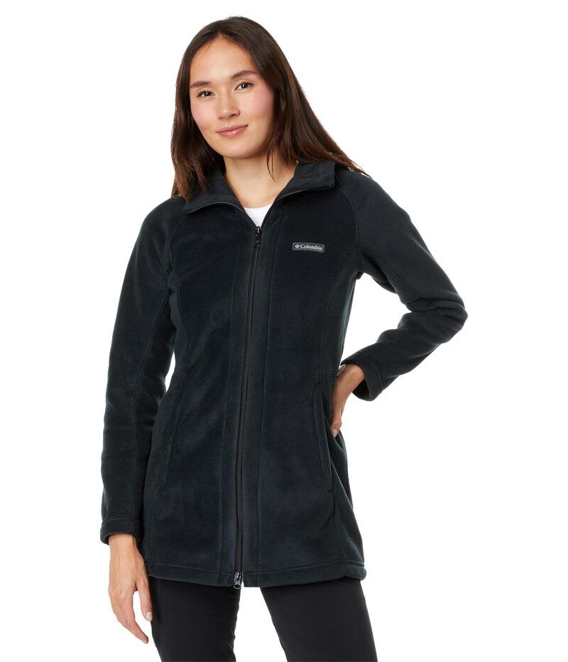 コロンビア レディース アウター コート パーカー Columbia Benton Springs II Long Hoodie Black ブラック