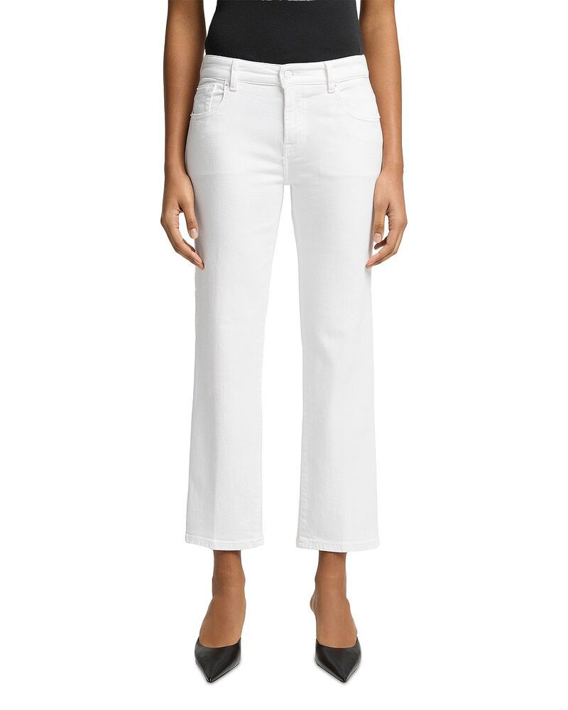 セブンフォーオールマンカインド レディース ボトムス デニムパンツ アンクル ジーンズ 7 For All Mankind Calie Mid Rise Straight Ankle Jeans in