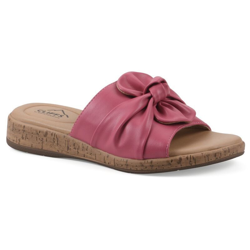 クリフバイホワイトマウンテン レディース シューズ サンダル Cliffs by White Mountain Bonelle Womenslide Sandals Hot Pink Smooth ピ