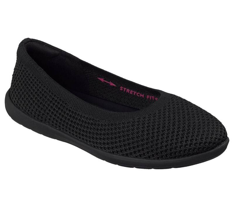 スケッチャーズ レディース シューズ サンダル Skechers Cleo Sportivo WomenslipOn Comfort Flats Black ブラック