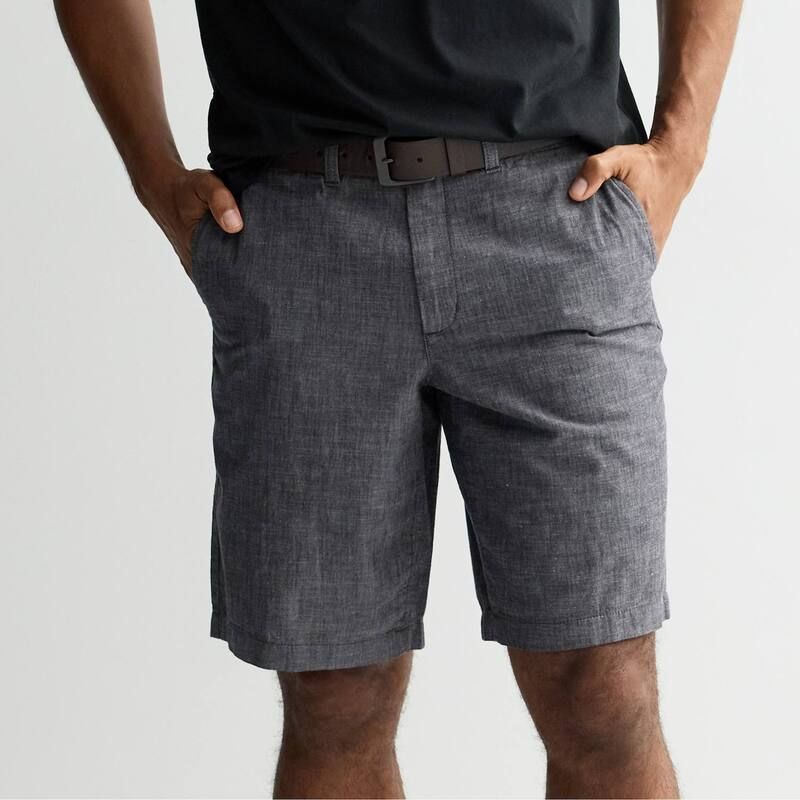 ソノマ レディース ボトムス ハーフパンツ・ショーツ ショートパンツ Mensonoma Goods For Life FLEXWEAR Flat Front Shorts Black Chambra