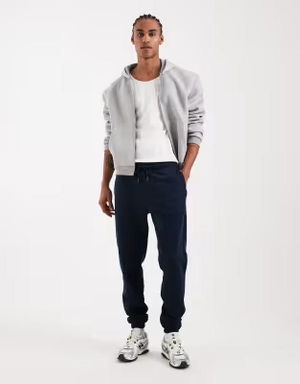 エイソス メンズ ボトムス カジュアルパンツ スウェットパンツ ASOS DESIGN essentialslim sweatpants DARK SAPPHIRE サファイア