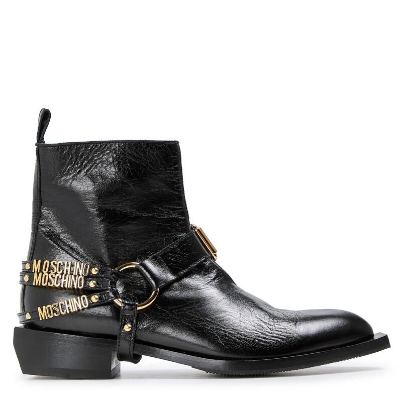 モスキーノ レディース シューズ サンダル Moschino Buckle Bt Ld99 Black ブラック