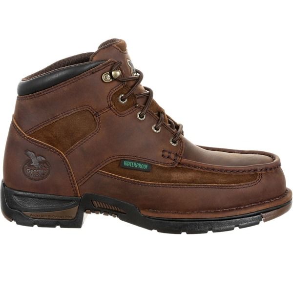 ジョージブーツ メンズ シューズ ブーツ・レインブーツ Georgia Boot Waterproof Padded Work Boot Brown ブラウン