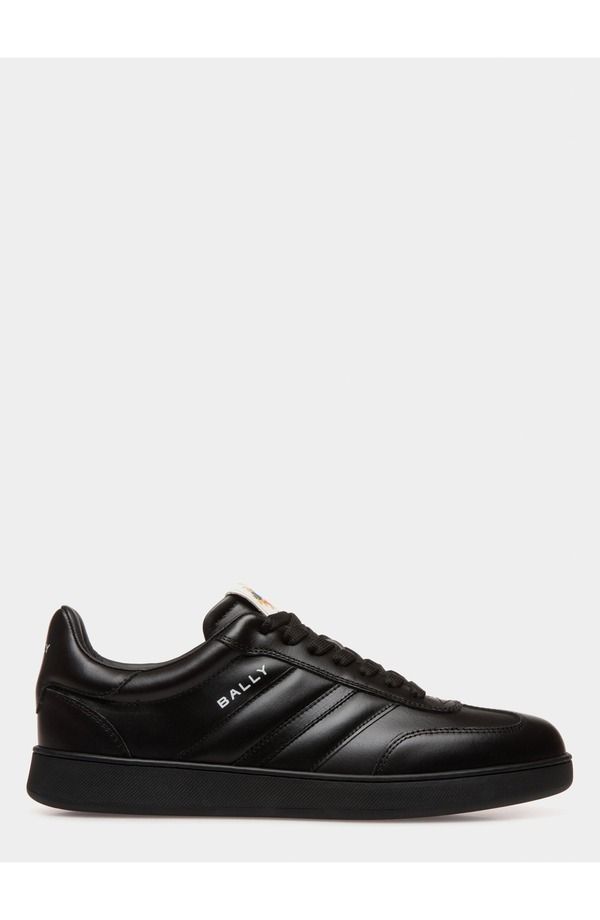 バリー メンズ シューズ スニーカー Bally Retro Crest Sneaker Black ブラック