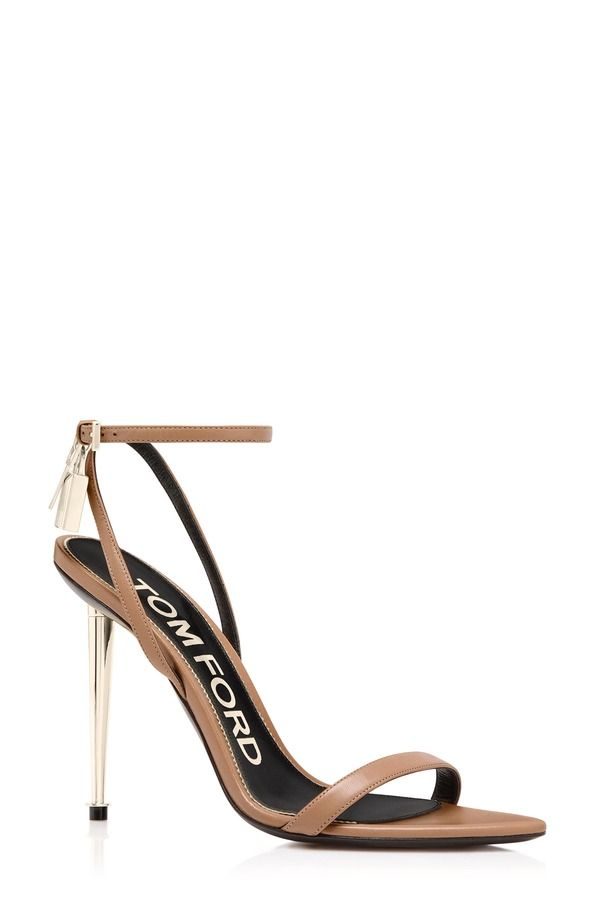 トム・フォード レディース シューズ サンダル TOM FORD Padlock Pointy Toe Sandal Rhum