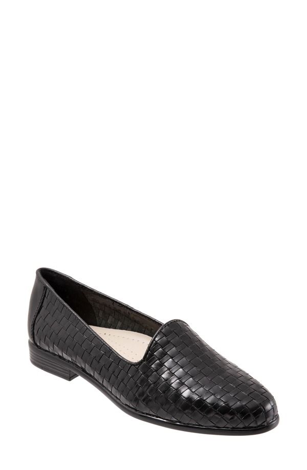 トロッターズ レディース シューズ スリッポン・ローファー Trotters Liz SlipOn Loafer Black ブラック