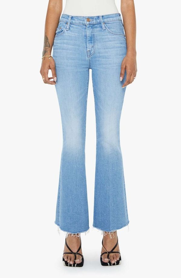 マザー レディース ボトムス デニムパンツ ブーツカット ブーツ ジーンズ MOTHER Lil Fray Hem Bootcut Jeansatisfyour Cravings