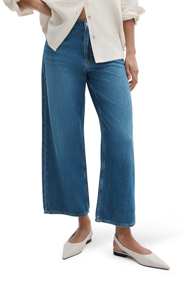 ラグアンドボーン レディース ボトムス デニムパンツ ワイドレッグ アンクル ジーンズ rag bone Featherweight Andi Ankle Wide Leg Jeans Millert