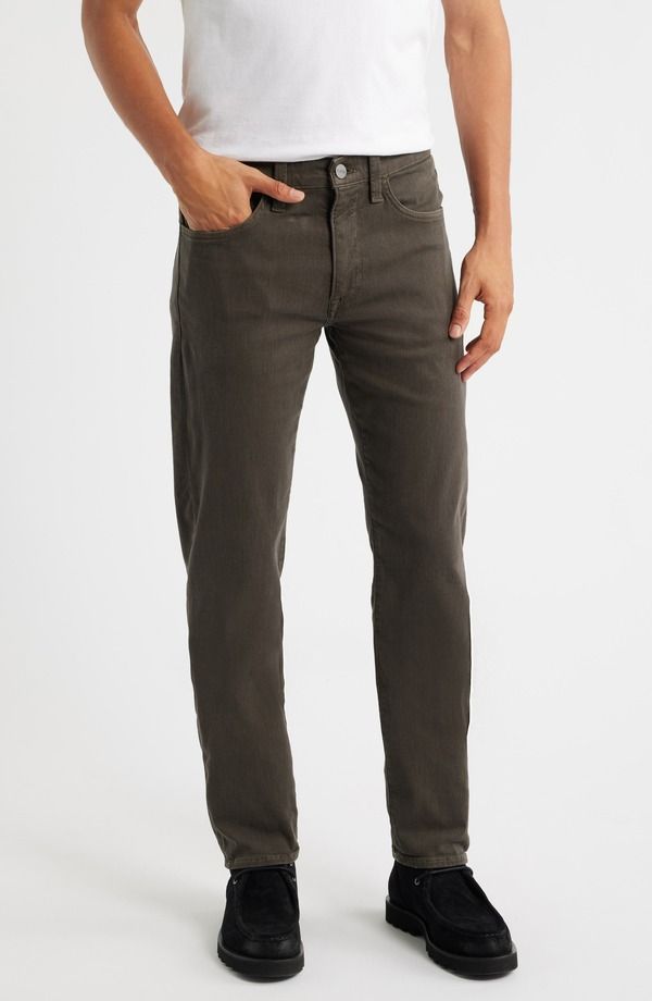 ３４ヘリテージ メンズ ボトムス カジュアルパンツ ストレート 34 Heritage Courage Brown Diagonal Straight Leg 5Pocket Pants Brown