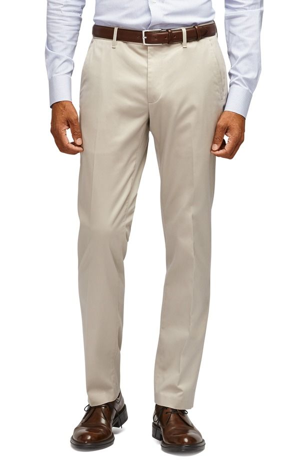 ボノボス メンズ ボトムス カジュアルパンツ スリムフィット Bonobostretch Weekday Warrior Slim Fit Dress Pants Wednesday Wheat