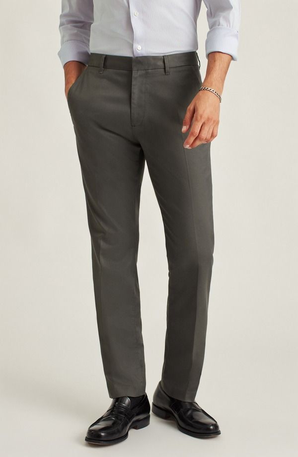 ボノボス メンズ ボトムス カジュアルパンツ スリムフィット Bonobostretch Weekday Warrior Slim Fit Dress Pants Friday Slate スレート