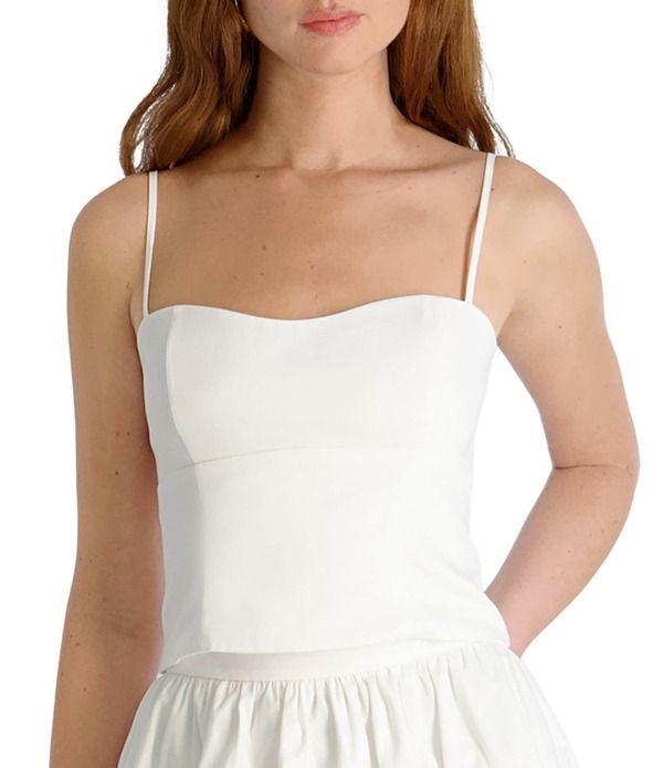 フレンチコネクション レディース トップス シャツ ノースリーブ French Connection Sateen Sweetheart Neck Sleeveless Coordinating Bu