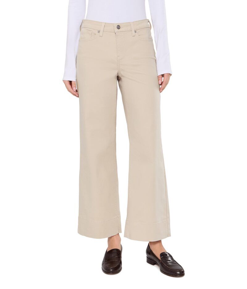 エヌワイディージェイ レディース ボトムス デニムパンツ ワイドレッグ アンクル ジーンズ NYDJ Teresa Wide Leg Ankle Jeans Feather