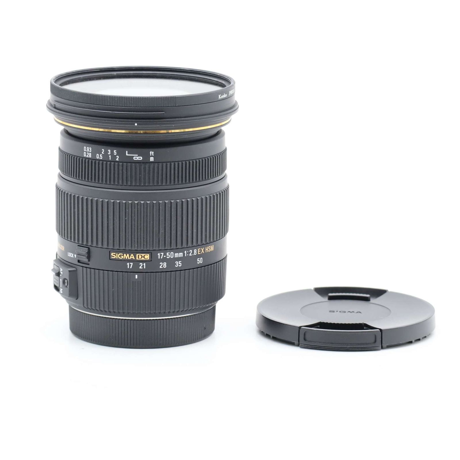 ジャンク品★ Sigma 17-50/2.8 EX DC OS HSM キャノン用 #382
