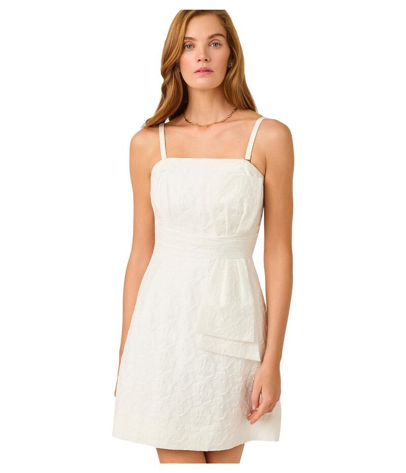 リリーピュリッツァー レディース トップス ワンピース Lilly Pulitzer Amra Dress Resort White Fl ホワイト
