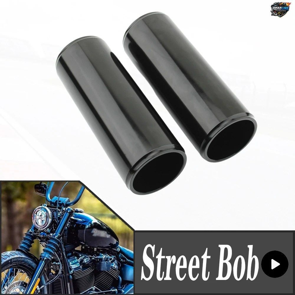 ハーレーダビッドソン ソフテイル ストリートボブ FXBB 2018-2023用 オートバイ フロントフォークブーツスライダー アッパーショックアブソ