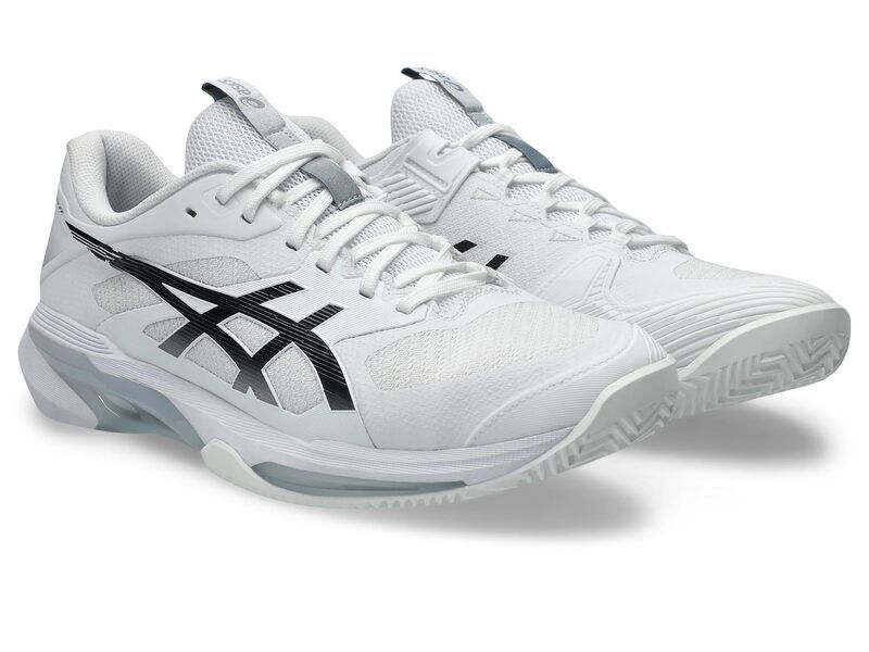 アシックス メンズ シューズ スニーカー ASICSolution Speed FF 4 Clay WhiteBlack ホワイト