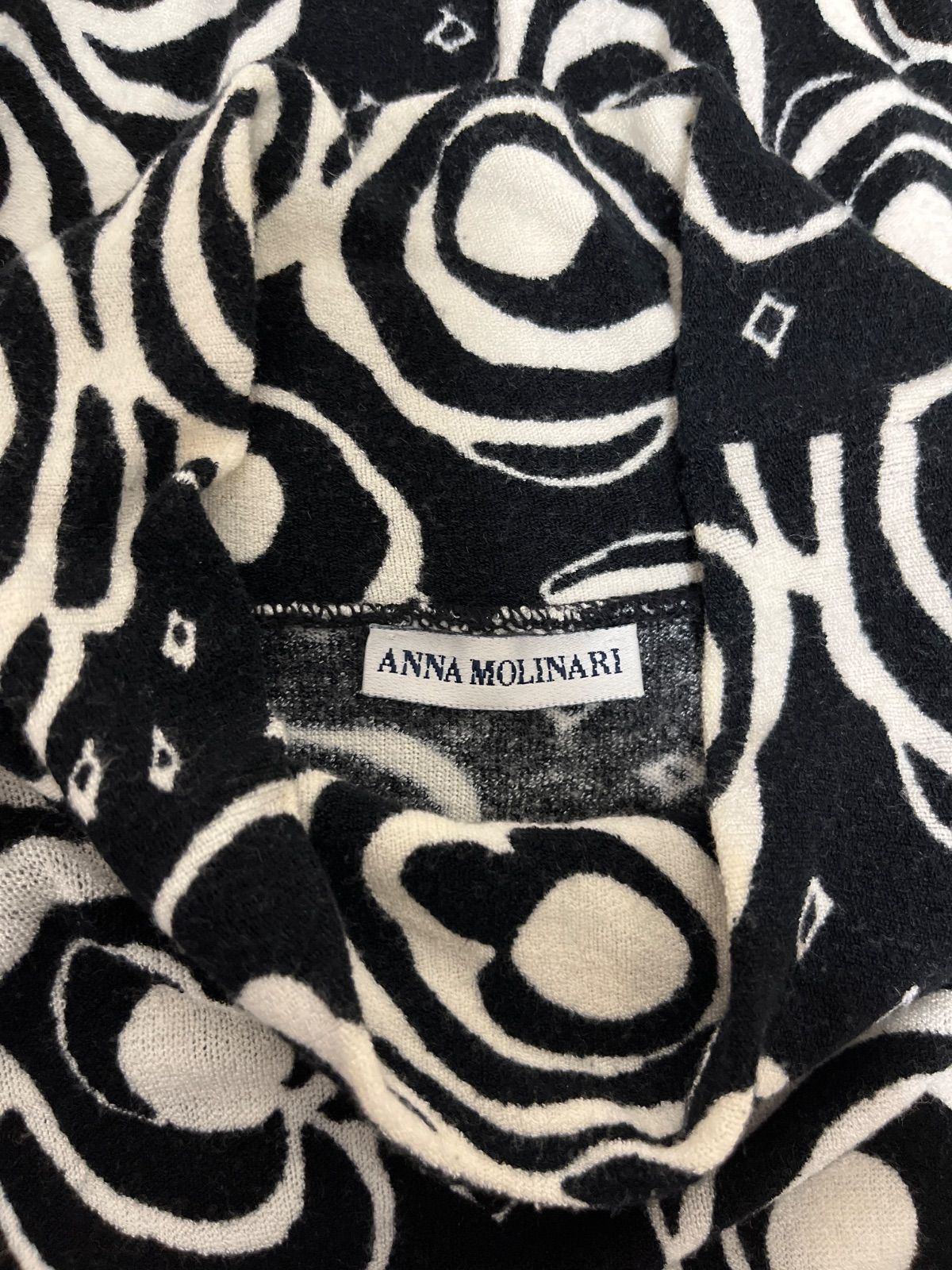 アンナモリナーリ　アンサンブル ANNA MOLINARI アンナモリナーリ アンサンブルニット カーディガン