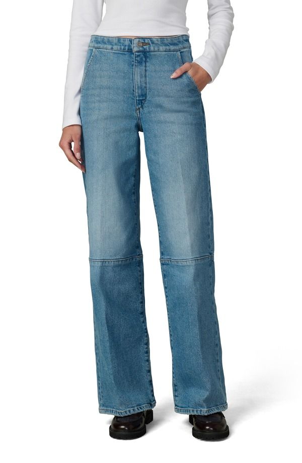 ジョーズ レディース ボトムス デニムパンツ ワイドレッグ ハイウエスト ジーンズ Joes The Mia Seamed High Waist Wide Leg Jeans Miraculous