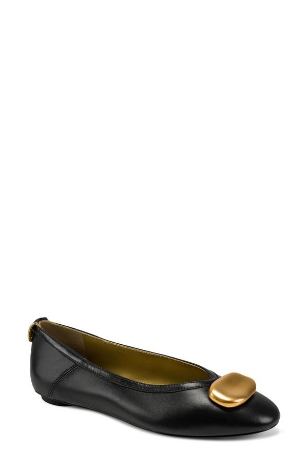 ダナ キャラン ニューヨーク レディース シューズ パンプス Donna Karanew York Aricela Flat Black ブラック