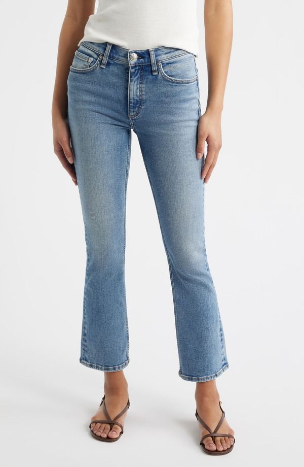 ラグアンドボーン レディース ボトムス デニムパンツ ブーツカット アンクル ブーツ ジーンズ rag bone Flexi Peyton Mid Rise Ankle Bootcut Jeans T