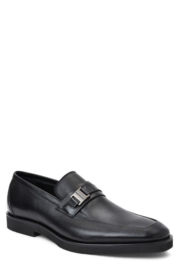 ブルーノマグリ メンズ シューズ ローファー Bruno Magli Roma Bit Loafer Black Calf ブラック